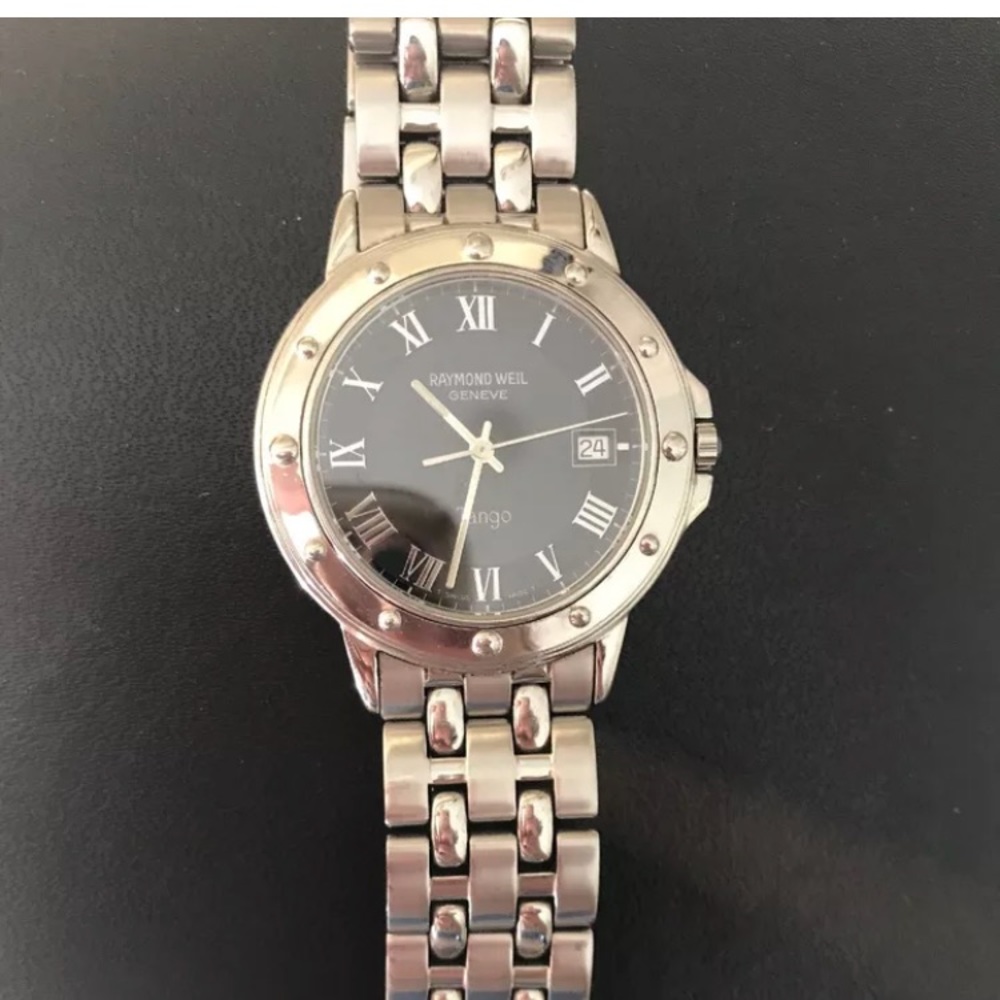 Raymond Weil Geneve Mens Water Resistant Watch